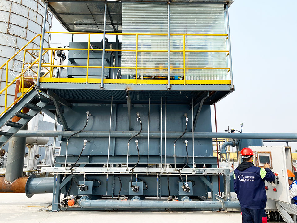 山東某化工環氧丙烷焚燒項目